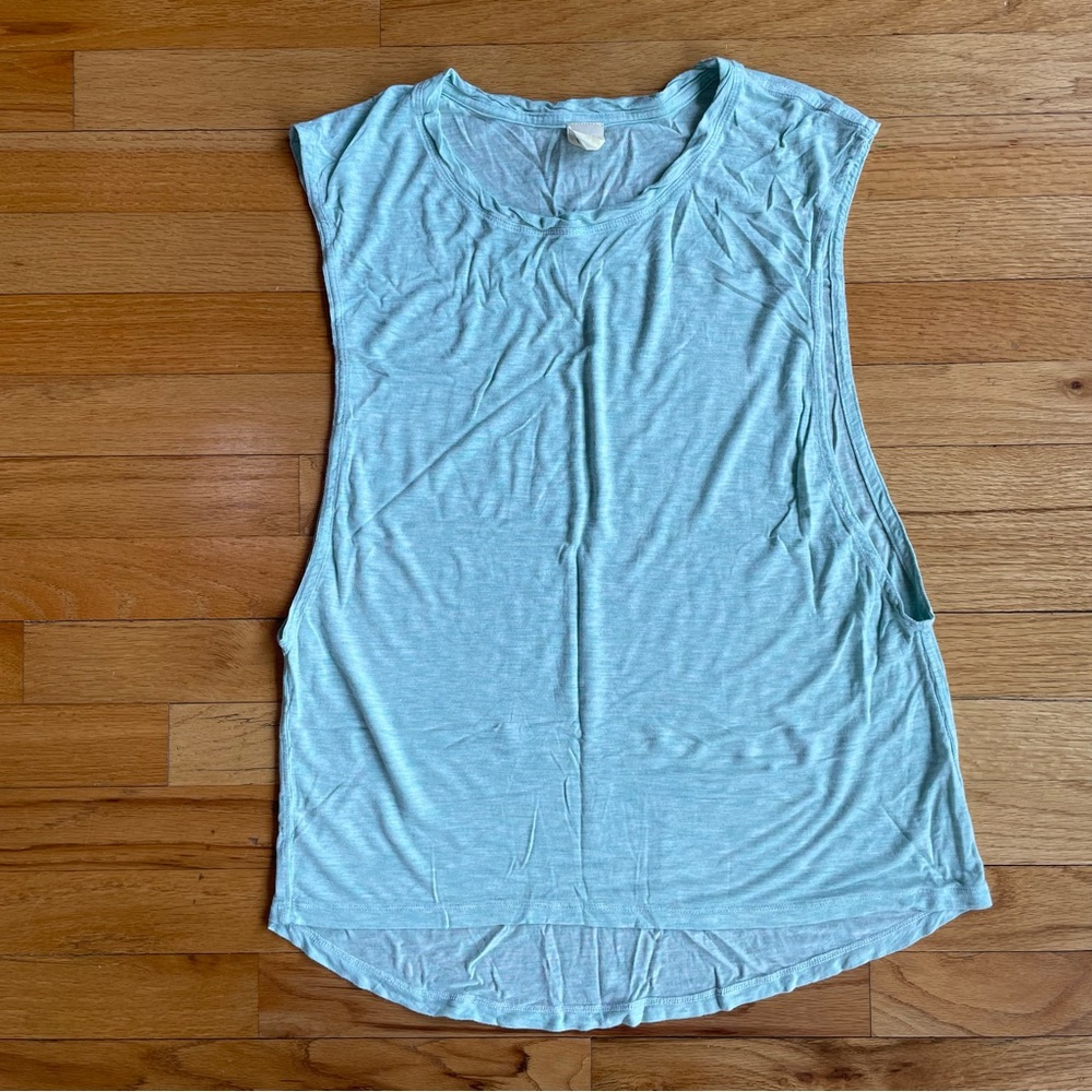 FP Blue Heather Muscle Tank Size xs